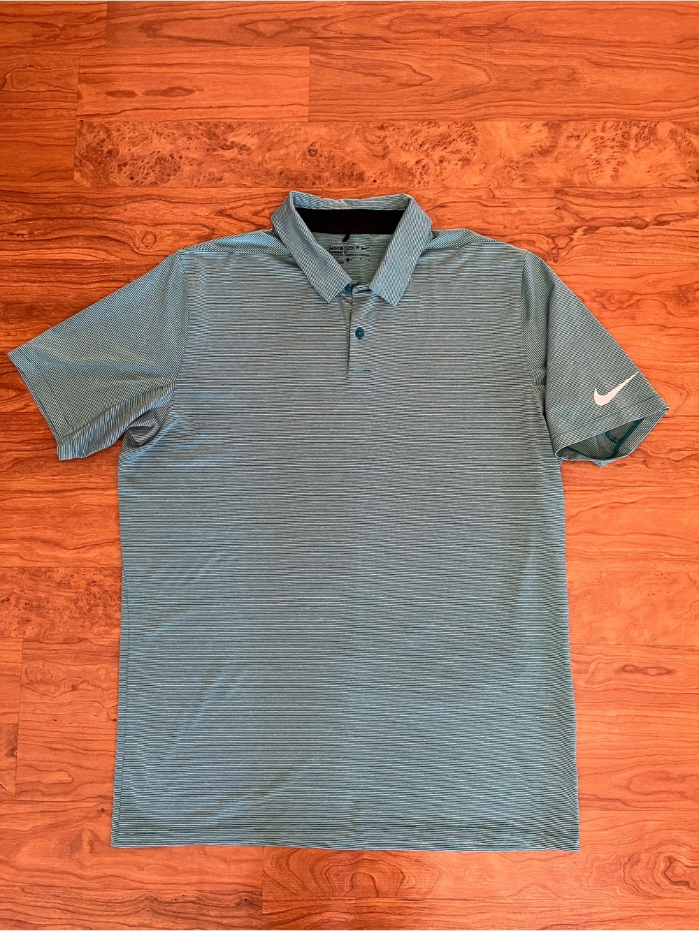 Nike Men’s golf polo, teal, size large